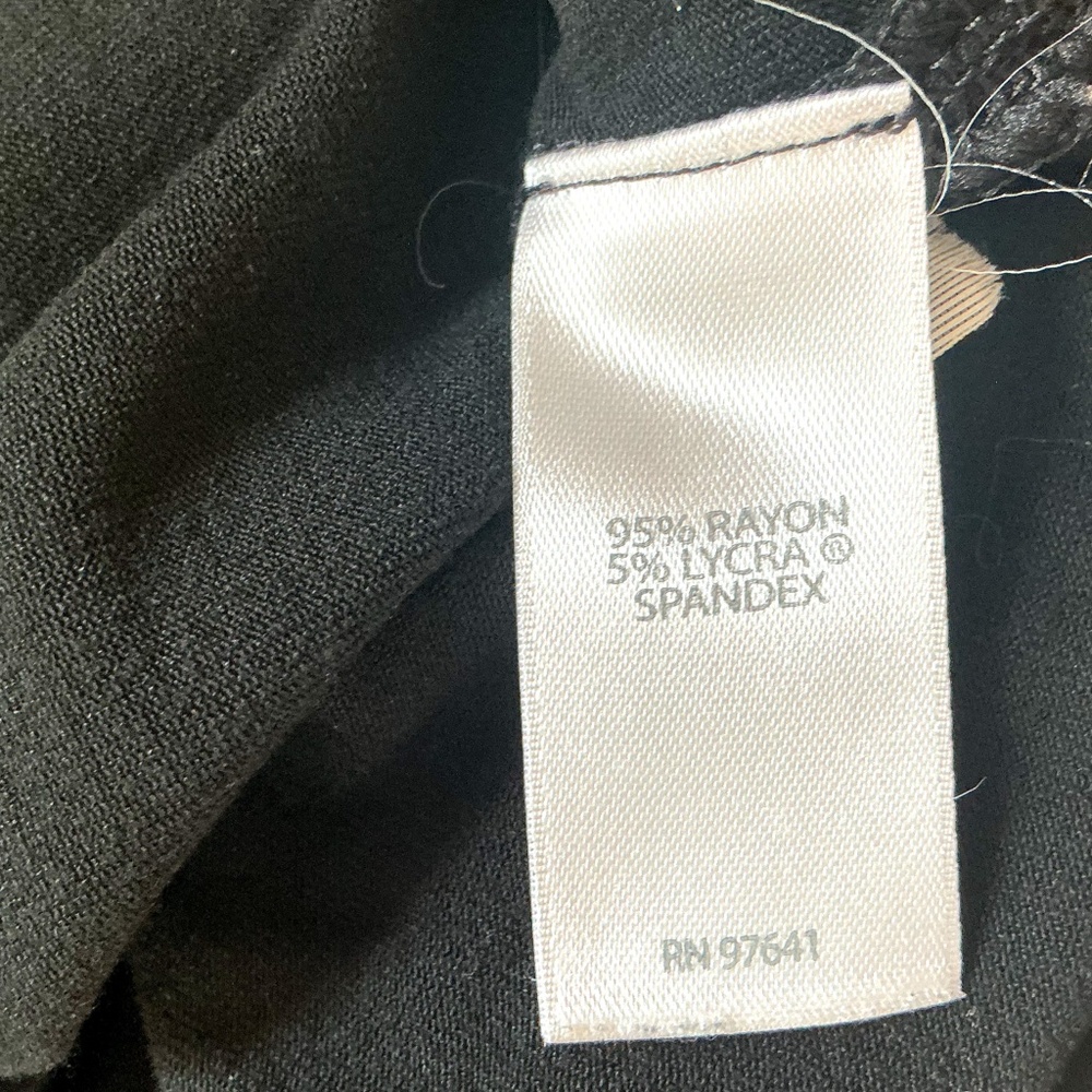 J. JILL Wear Ever Collection Top Black Large - Picture 3 of 3